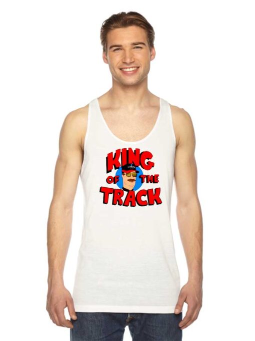 King Of The Track Nascar Race Tank Top