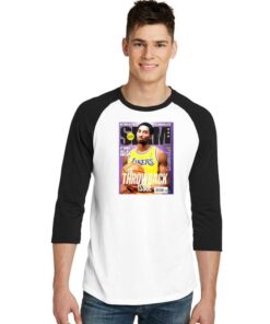 Kobe Bryant The Throwback Issue Raglan Tee