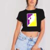 Kobe NBA League Logo Tribute Crop Top Shirt