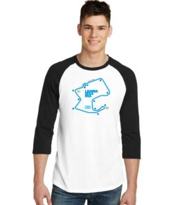 Laguna Seca Nascar United States Raglan Tee