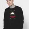 Lets Get Halloweird Skeleton Motive Sweatshirt