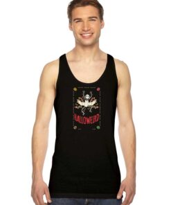 Lets Get Halloweird Skeleton Motive Tank Top