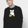 Mickey Mouse Ghost Disney Halloween Sweatshirt