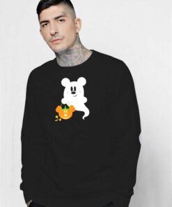 Mickey Mouse Ghost Disney Halloween Sweatshirt