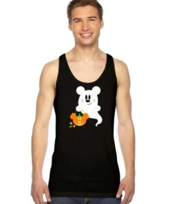 Mickey Mouse Ghost Disney Halloween Tank Top