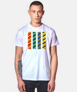 Minimalist Hogwarts House Colors Bars T Shirt