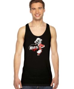 Misfits Halloween Women Zombie Costume Tank Top