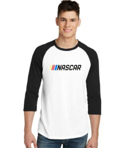 Nascar Race Full Logo Official Raglan Tee