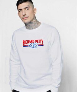 Nascar Richard Petty 43 Logo Sweatshirt