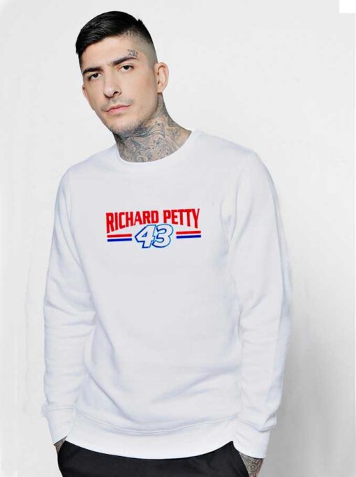 Nascar Richard Petty 43 Logo Sweatshirt