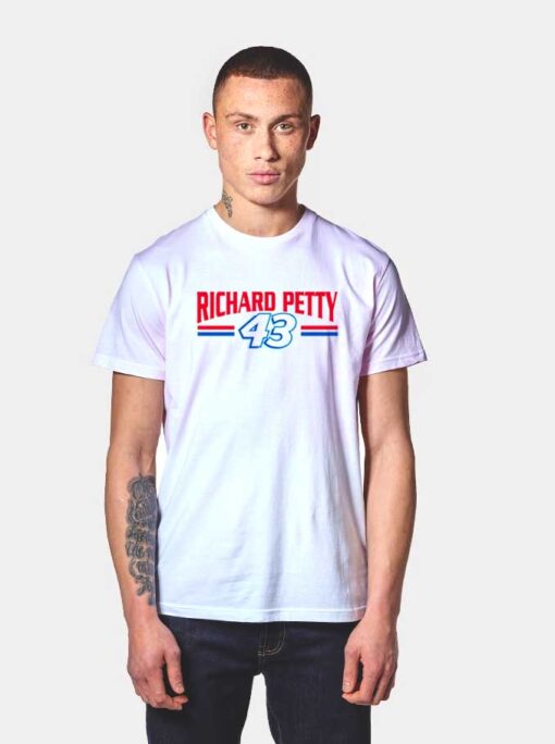 Nascar Richard Petty 43 Logo T Shirt