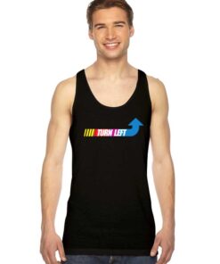 Nascar Turn Left Logo Arrow Tank Top