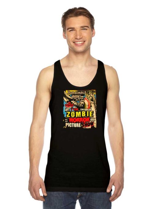 On Stage See The Rob Zombie Picture Show Tank Top