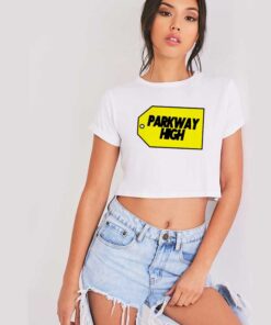 Parkway High Price Tag Logo Crop Top Shirt