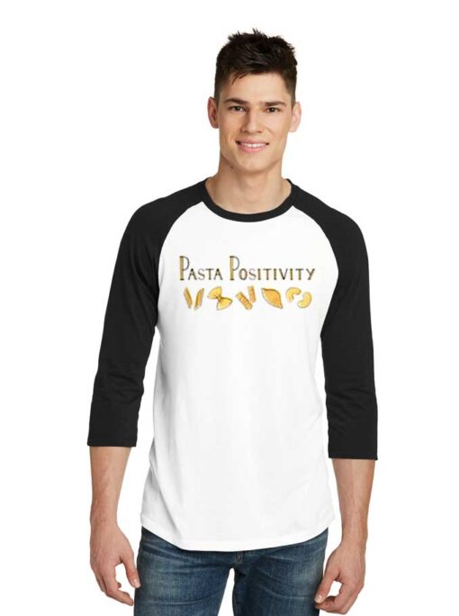 Pasta Positivity All Kind Of Pasta Raglan Tee