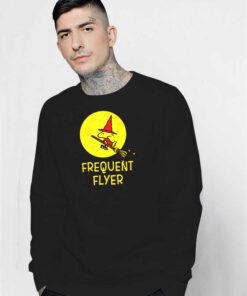 Peanuts Halloween Frequent Flyer Witch Sweatshirt