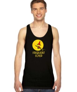 Peanuts Halloween Frequent Flyer Witch Tank Top