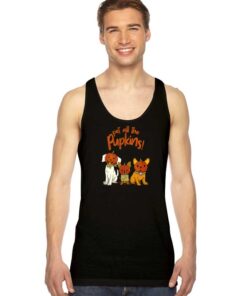 Pet All The Pumpkins Costume Dog Tank Top