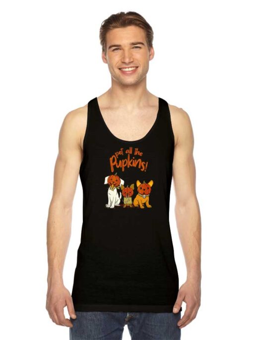 Pet All The Pumpkins Costume Dog Tank Top