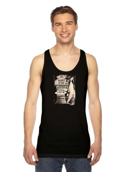 Rabbit In Red Rob Zombie Poster Tank Top