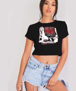 Red Hot Pussy Liquor Adult Thing Crop Top Shirt