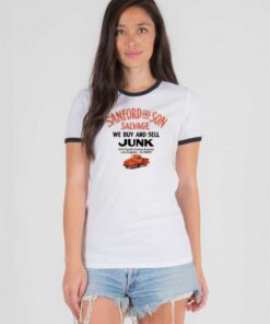 Sanford And Son Salvage Junk Ringer Tee