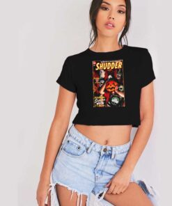 Shudder Season Of The Witch Halloween Crop Top Shirt