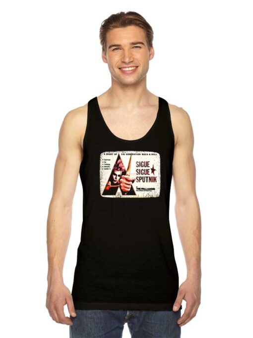 Sigue Sigue SPUTNIK HALLOWEEN Poster Tank Top