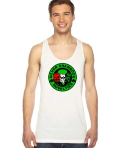 Silver Shamrock Novelties Halloween Mask Tank Top