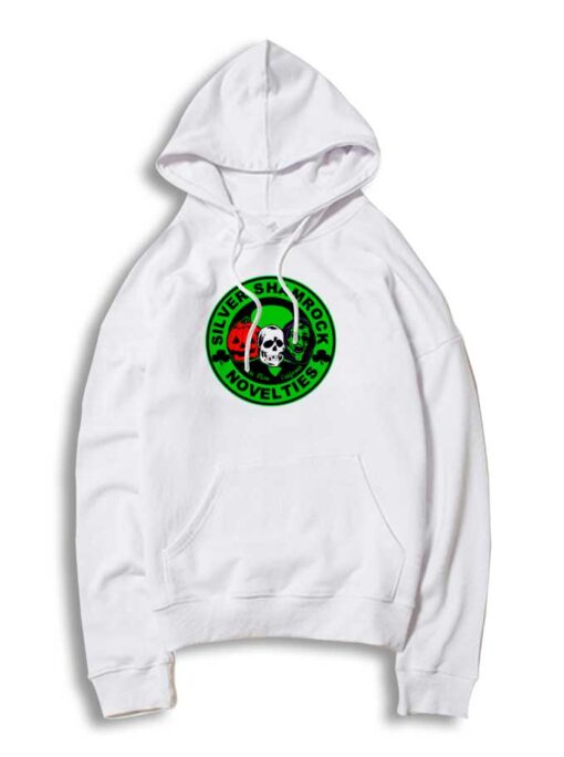 Silver Shamrock Novelties Halloween Mask Hoodie