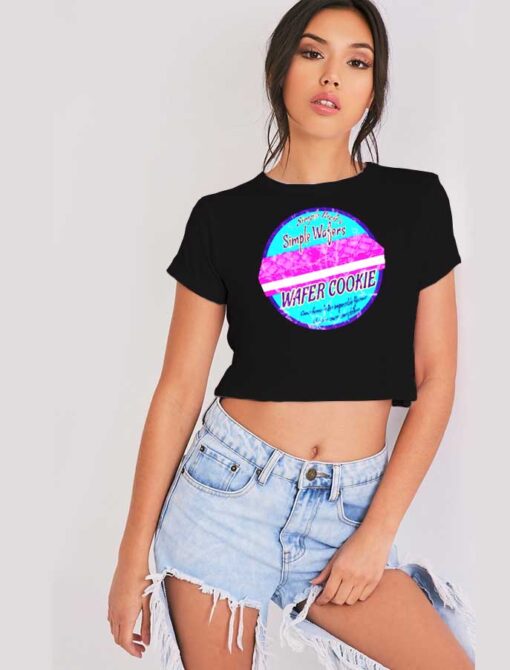 Simple Rick's Simple Wafer's Wafer Cookie Crop Top Shirt