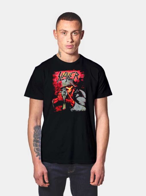 Slayer Sniper Skull World War Zombie T Shirt