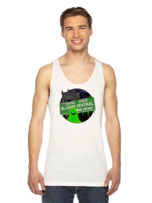 Sludge Central New Jersey Halloween Slime Tank Top