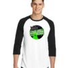 Sludge Central New Jersey Halloween Slime Raglan Tee