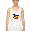 Smiling Pumpkin Jack O Lantern Halloween Tank Top