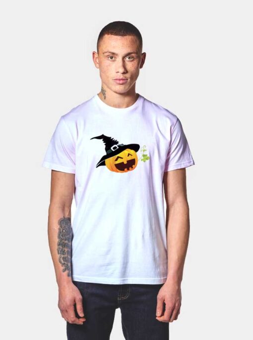 Smiling Pumpkin Jack O Lantern Halloween T Shirt