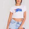 Speed Racer Show Flash Logo Crop Top Shirt