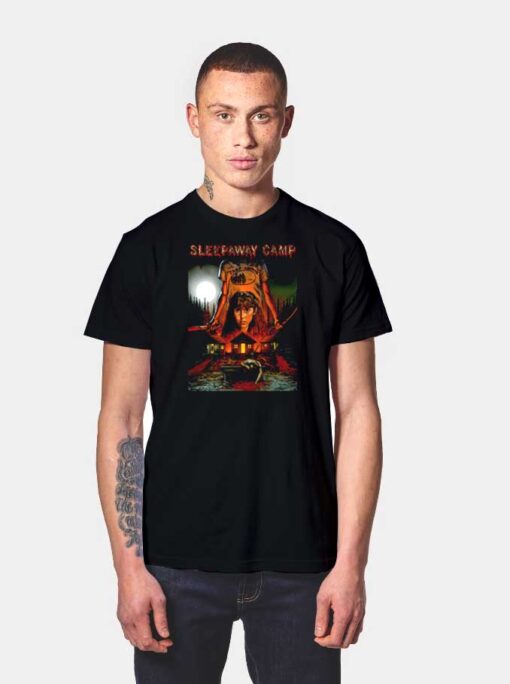 Summer Camp Halloween Slasher Horror Movie T Shirt