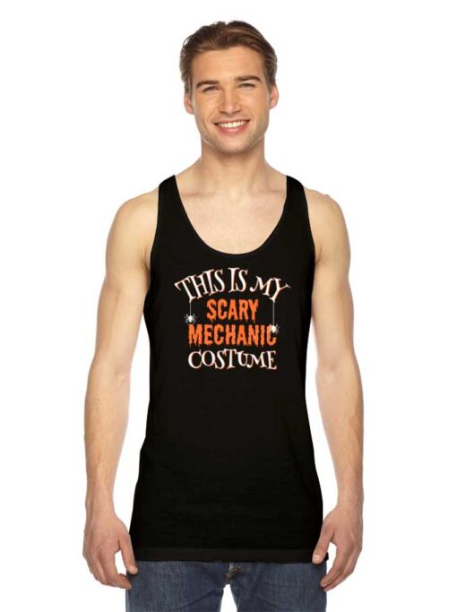 This Is My Scary Mechanic Costume Halloween Tank Top