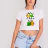 Till Death Do Us Part Crewmate Crop Top Shirt