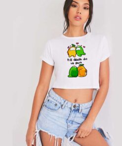 Till Death Do Us Part Crewmate Crop Top Shirt