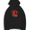 Vampire Castle Red Moon Pumpkin Halloween Hoodie