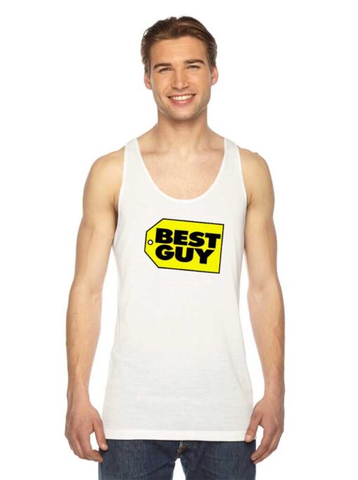 Who Is The Best Guy Price Tag Tank Top