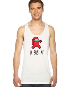 You Suspicious AF Among Us Accused Tank Top