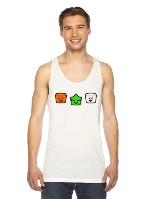 1990 Halloween Buckets Costume McDonalds Tank Top