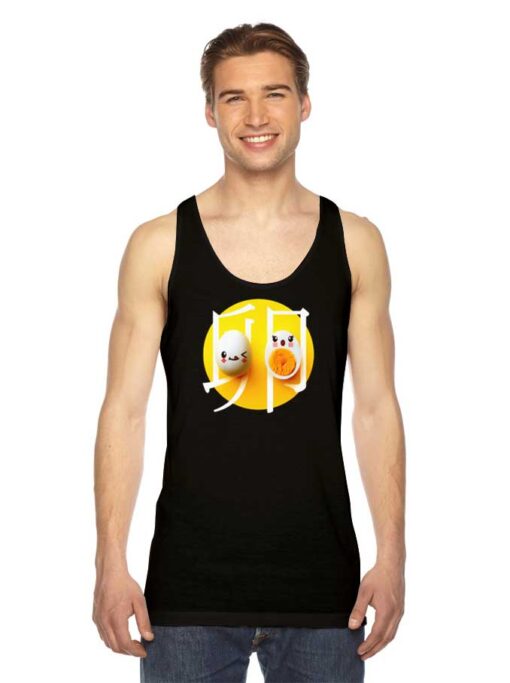 Anime Kawaii Japanese Boiled Eggs Tank Top