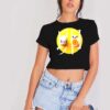 Anime Kawaii Japanese Boiled Eggs Crop Top Shirt