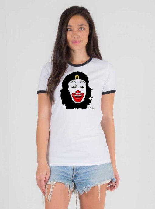 Clown Ronald Rambo x McDonalds Ringer Tee