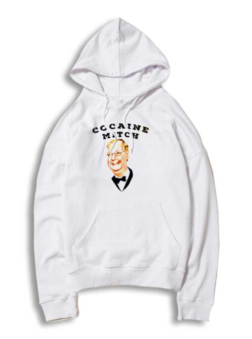 Cocaine Mitch Photo Cartoon Hoodie