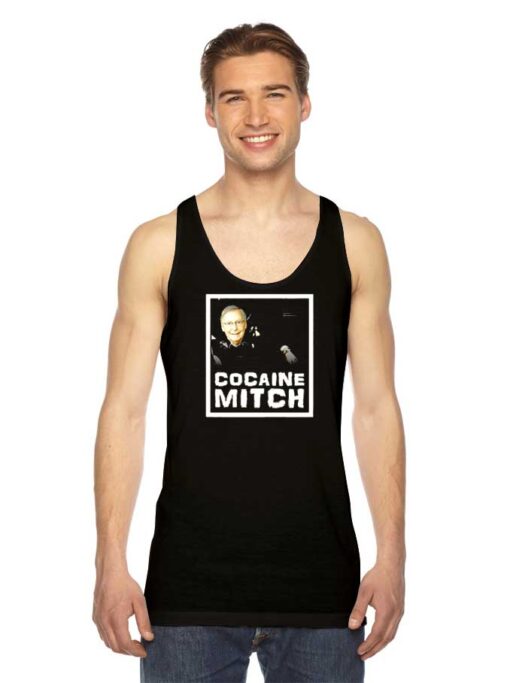 Cocaine Mitch Rich Parody Tank Top